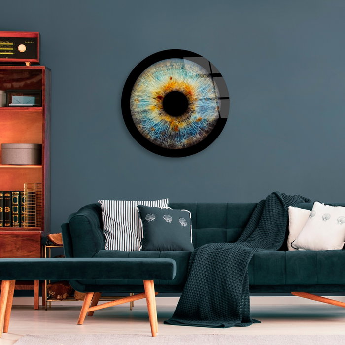 Wallity Pintura Decorativa de Vidrio Templado UV-1138 Multicolor 60 cm